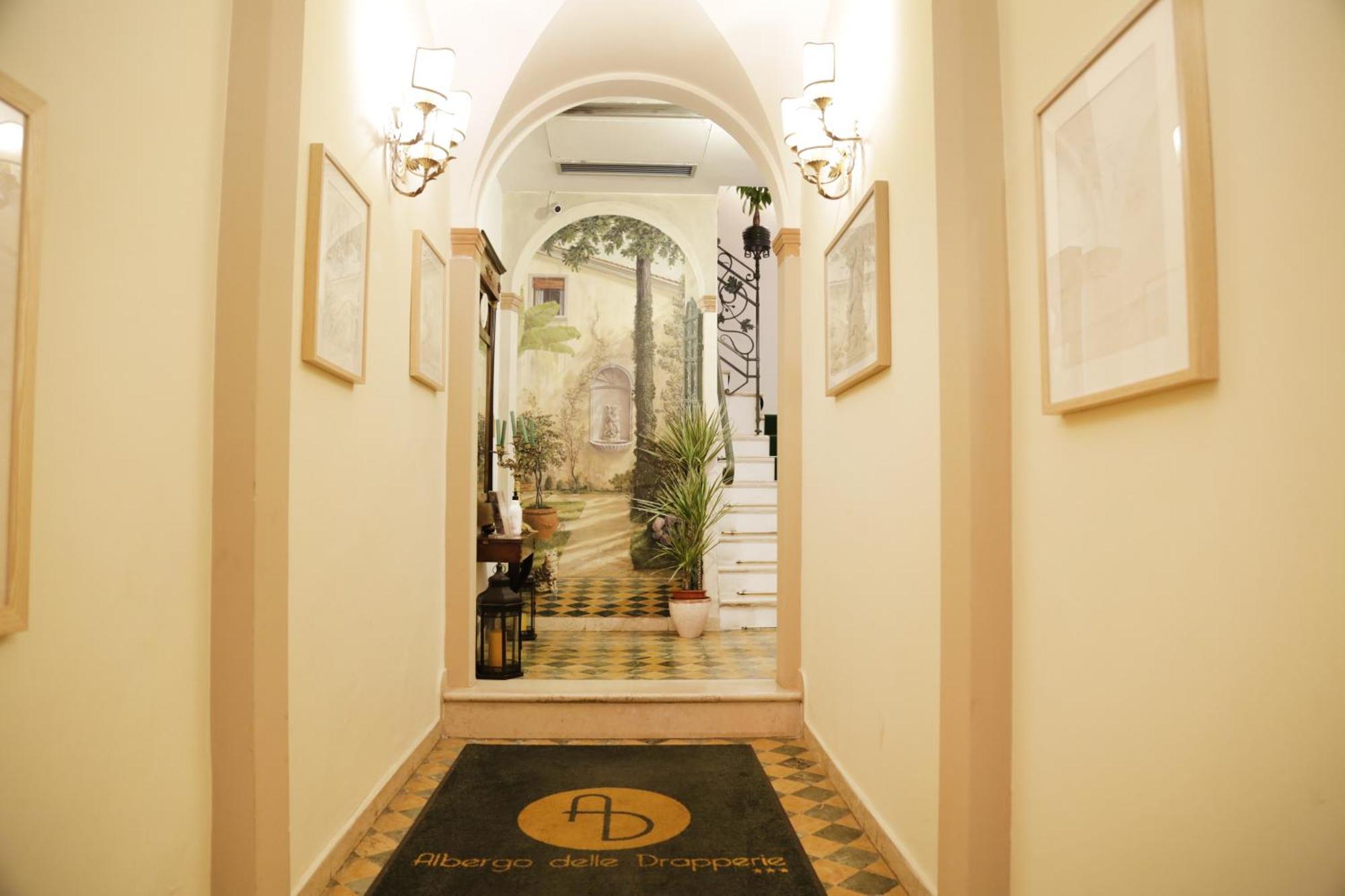 Albergo Delle Drapperie Болонья Экстерьер фото